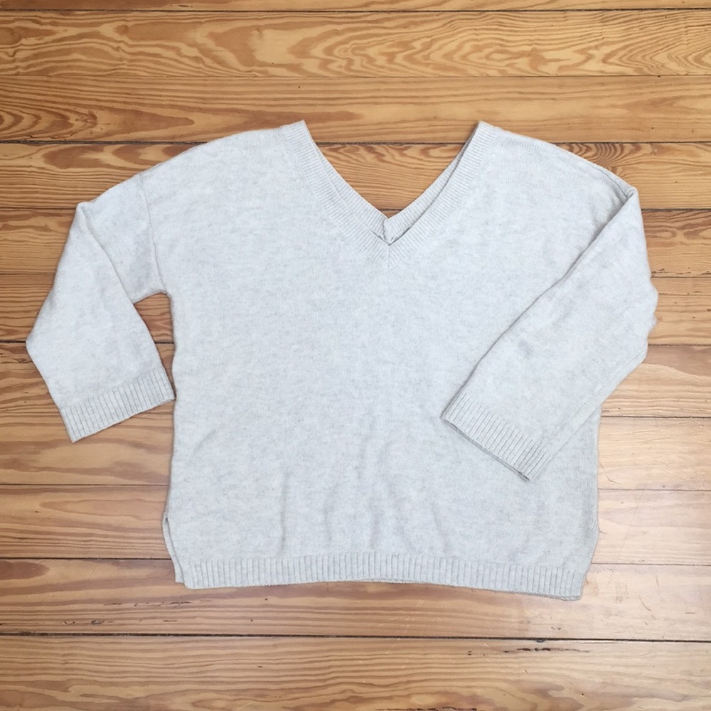 Madewell vneck summer sweater, sz xs